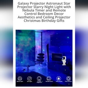 Astronaut Starry Sky Projector